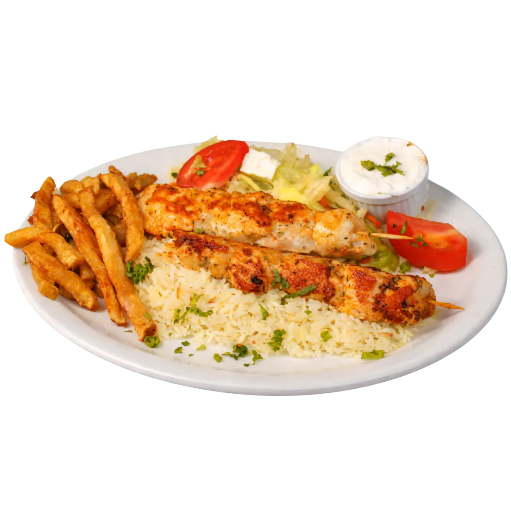 Assiette Souvlaki